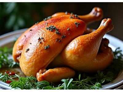 Roasted Styrian Chicken with herbs