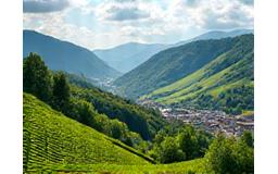 Styrian Vineyard Landscape