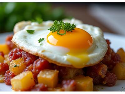 Tyrolean Gröstl with fried egg