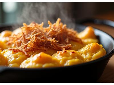 Tyrolean Kasnocken with fried onions